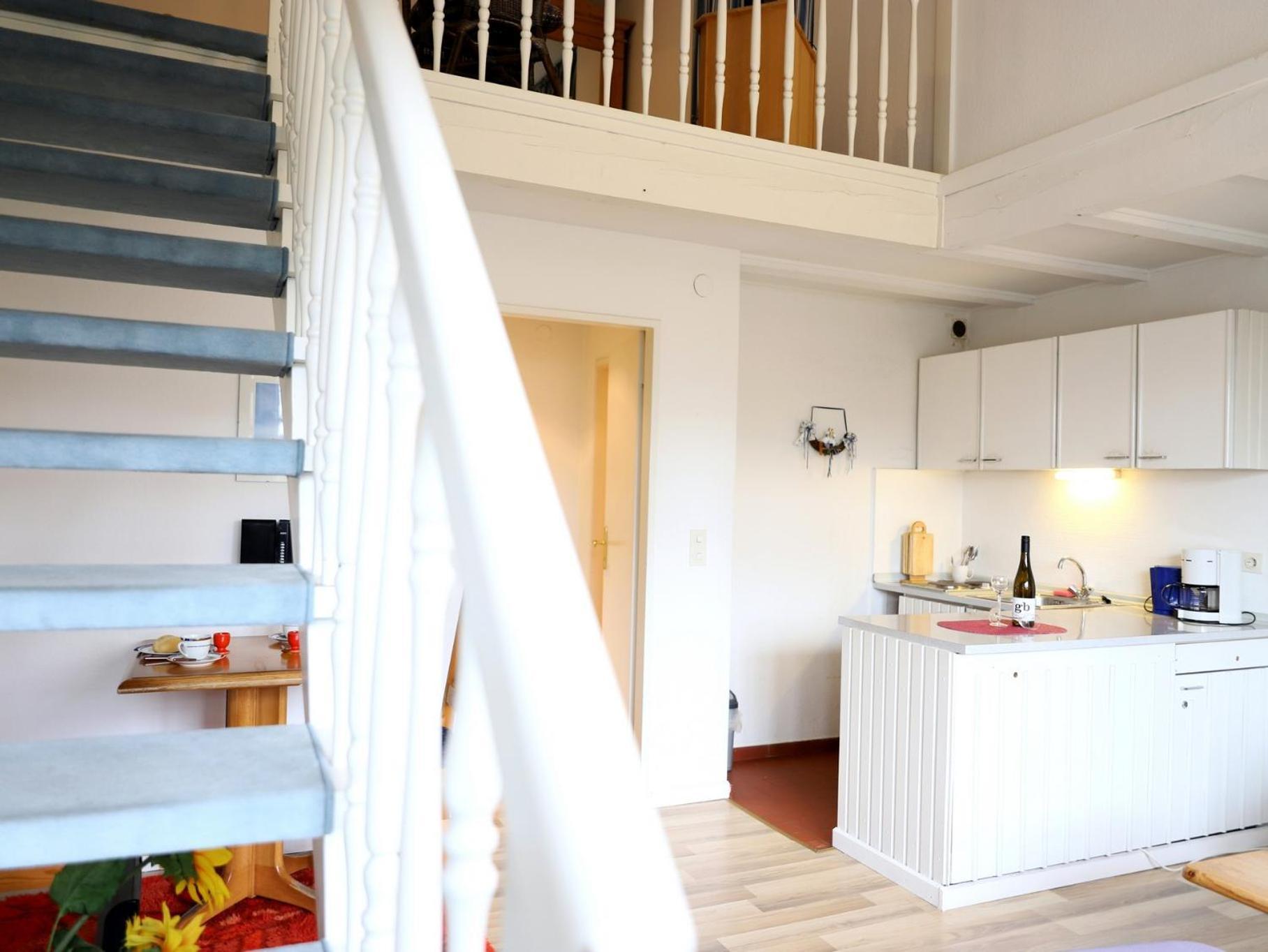 Einfach Eingerichtete Masionettewohnung. Westerland Kültér fotó