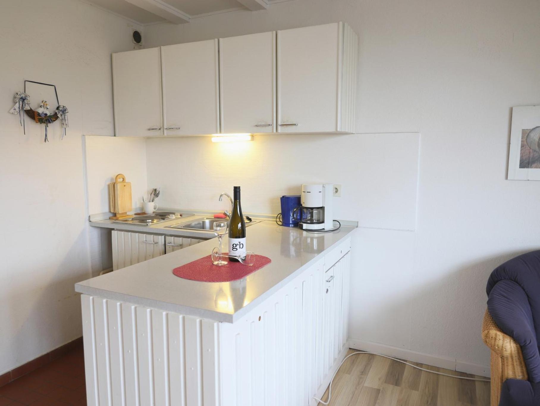 Einfach Eingerichtete Masionettewohnung. Westerland Kültér fotó