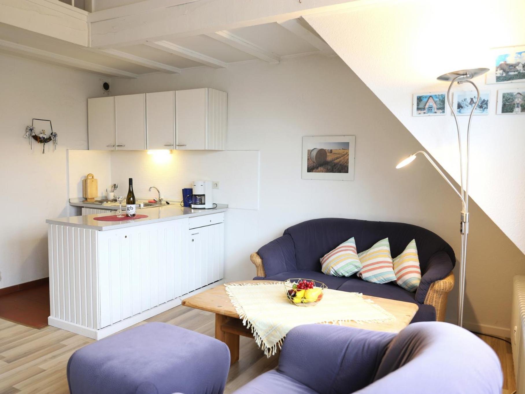 Einfach Eingerichtete Masionettewohnung. Westerland Kültér fotó