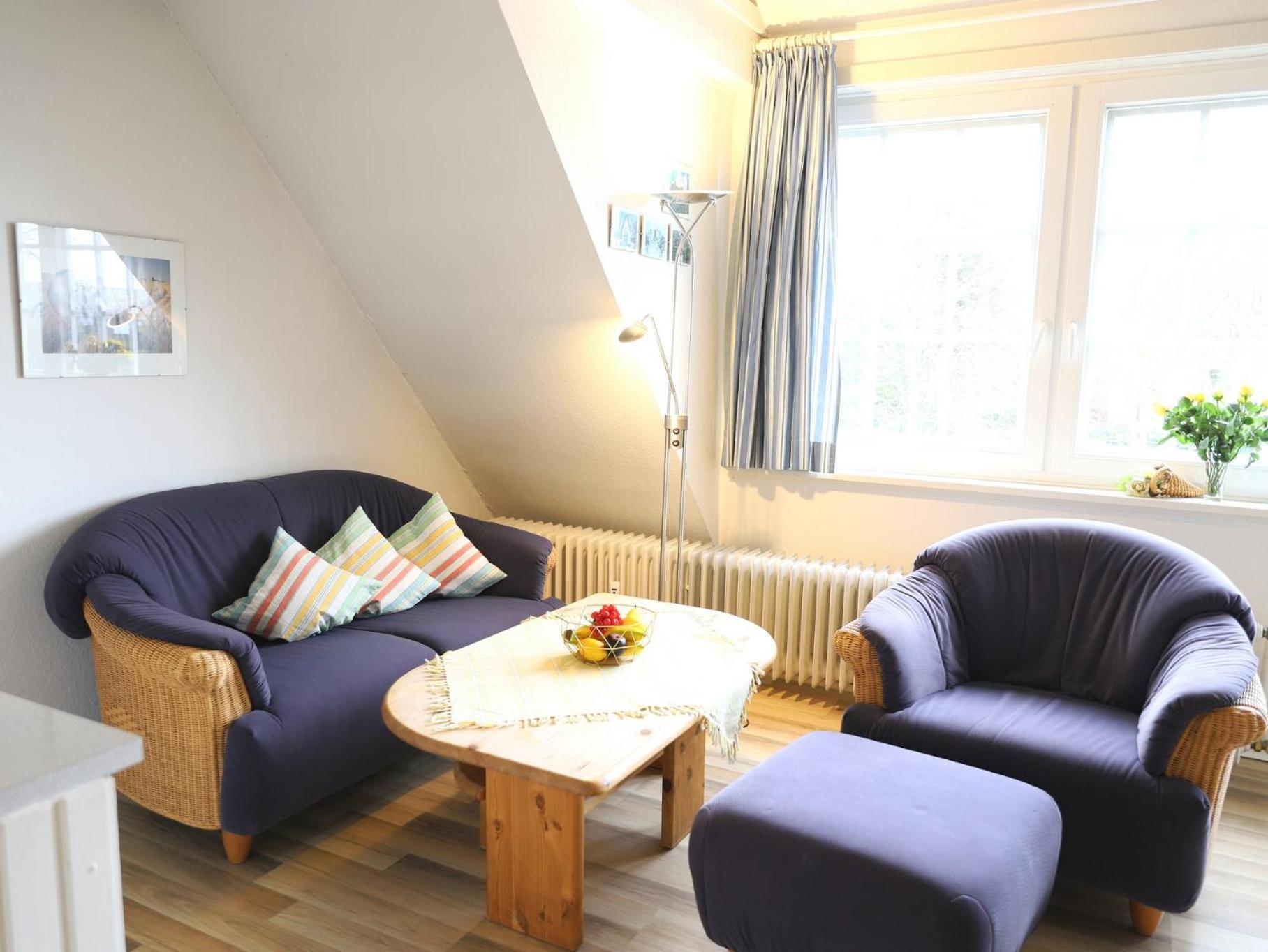 Einfach Eingerichtete Masionettewohnung. Westerland Kültér fotó