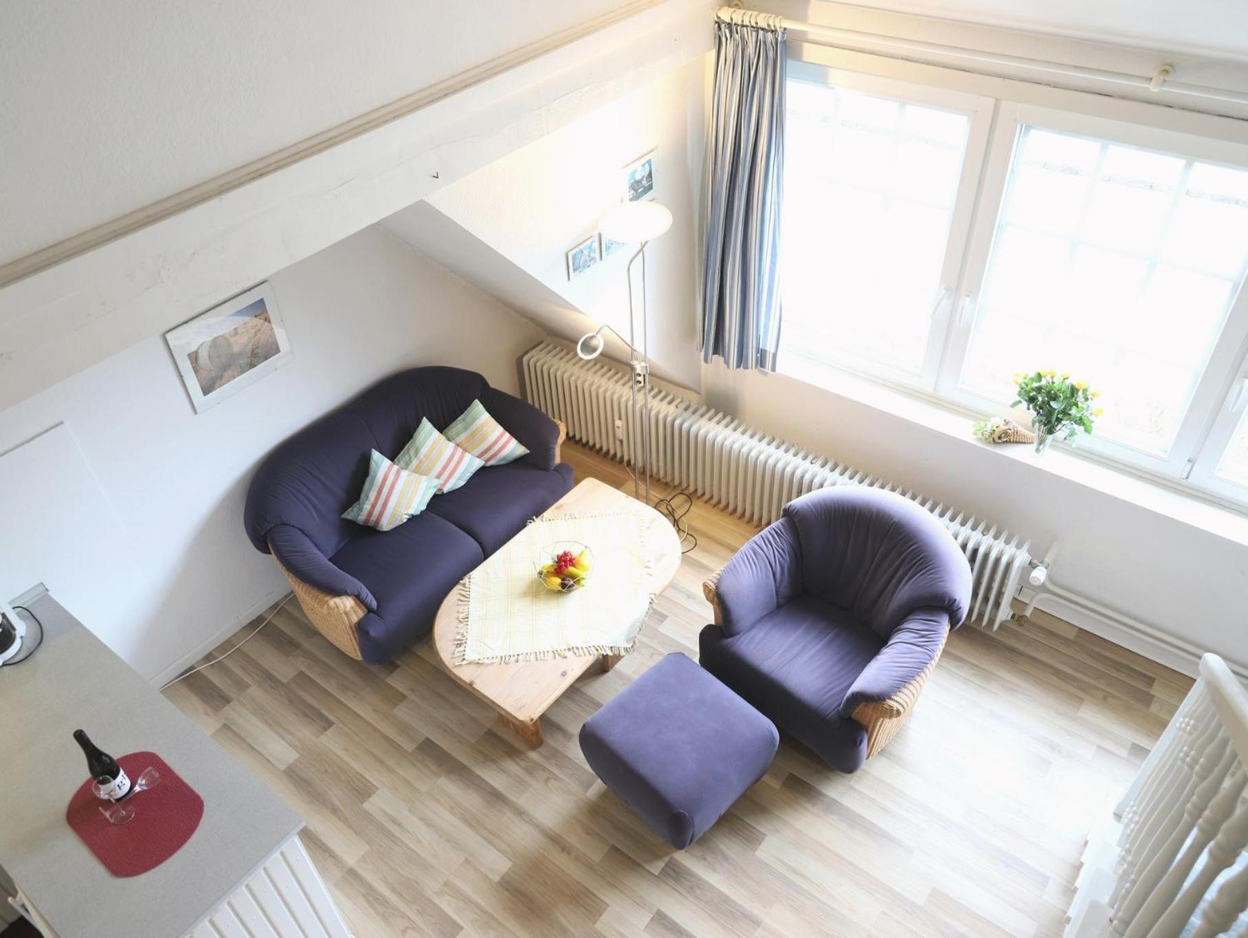 Einfach Eingerichtete Masionettewohnung. Westerland Kültér fotó